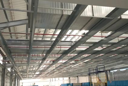 Projet de charpente métallique 3